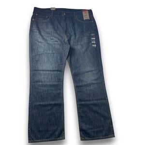 Levis 527 Slim Bootcut Mens Jeans 40x30 Medium Wash Blue Denim 05527-0239 NEW